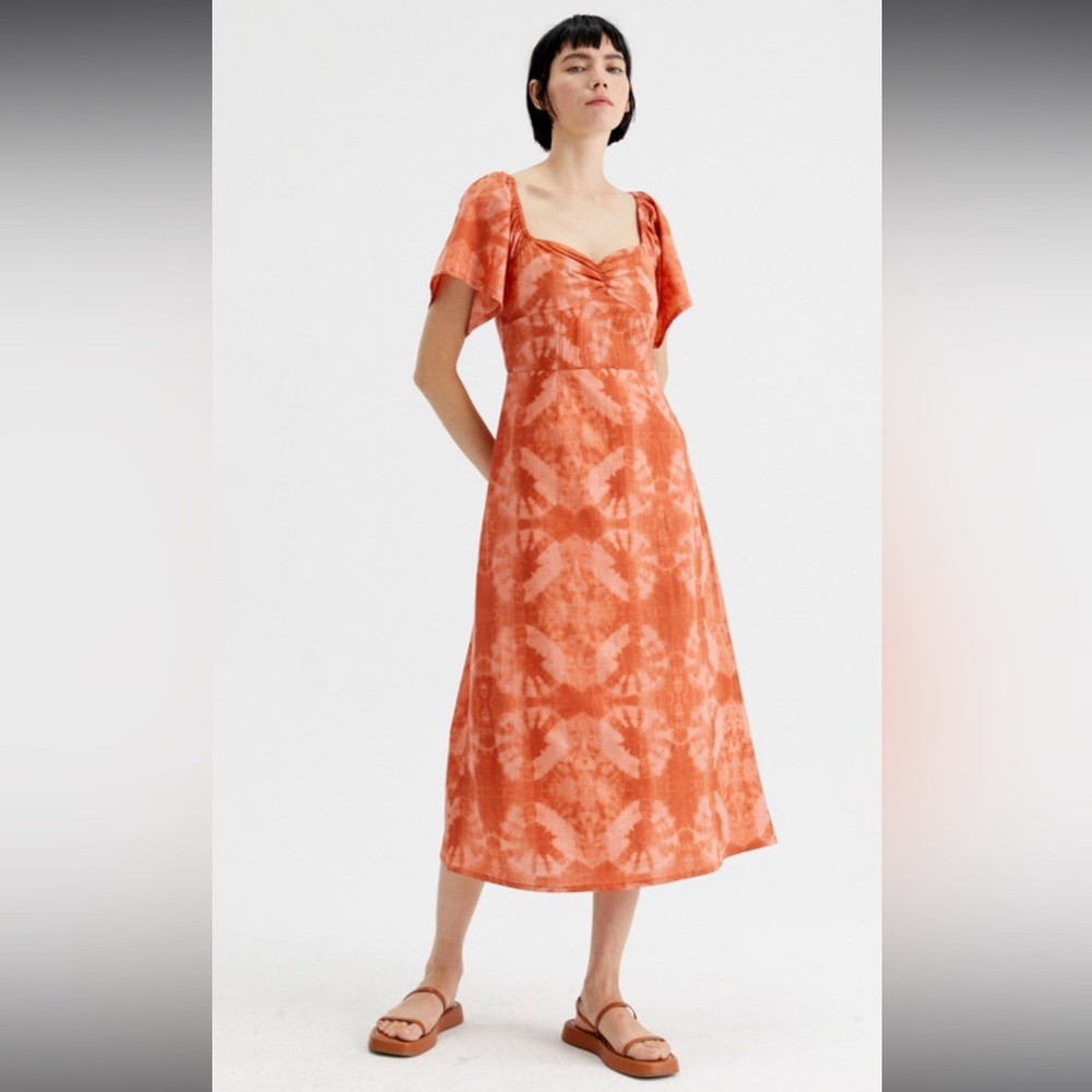 Fantastica Dress-Tie Dye Print